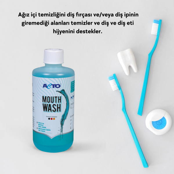 ACTO® MOUTHWASH 500 ml [Ağız ve Diş Bakımı]