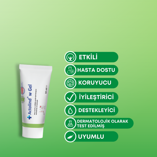 ACTOLIND® w GEL 10 ml [Yara İyileştirme Jeli]