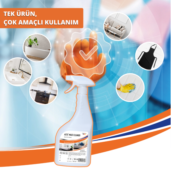 ACTO® MULTI CLEANER 750 ml Genel Kir Çözücü