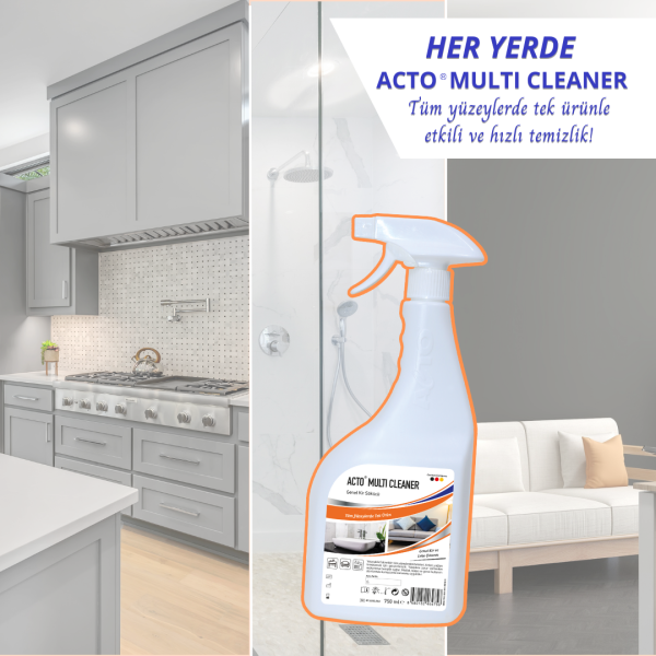 ACTO® MULTI CLEANER 750 ml Genel Kir Çözücü