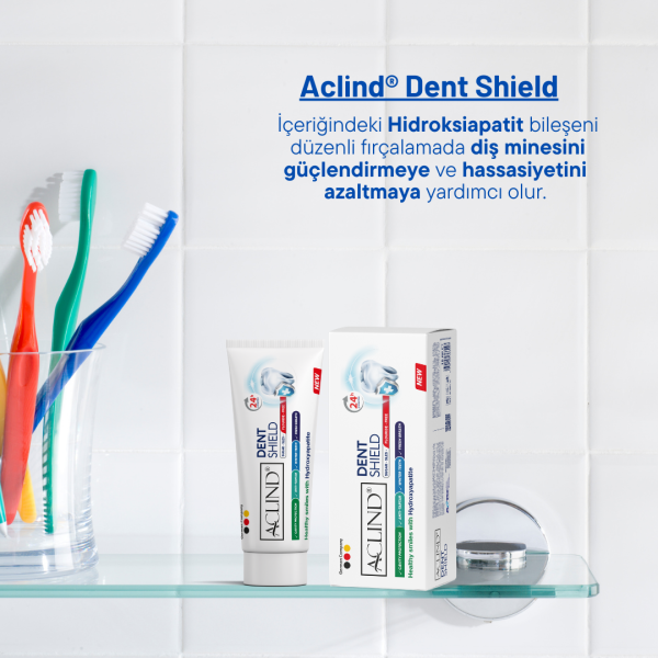 Aclind Dent Shield 15 ml GÜÇLÜ DİŞLER ANTI-TARTAR DAHA BEYAZ DİŞLER TAZE NEFES