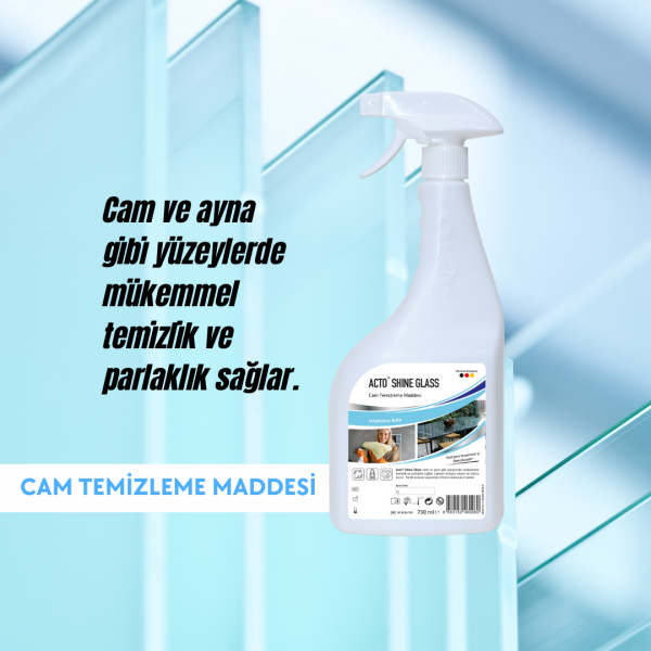 ACTO® SHINE GLASS 750 ml Cam Temizleme Maddesi