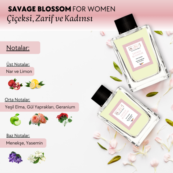 ACLIND® SAVAGE BLOSSOM For Women | EAU DE PARFUM | Kadın Parfümü