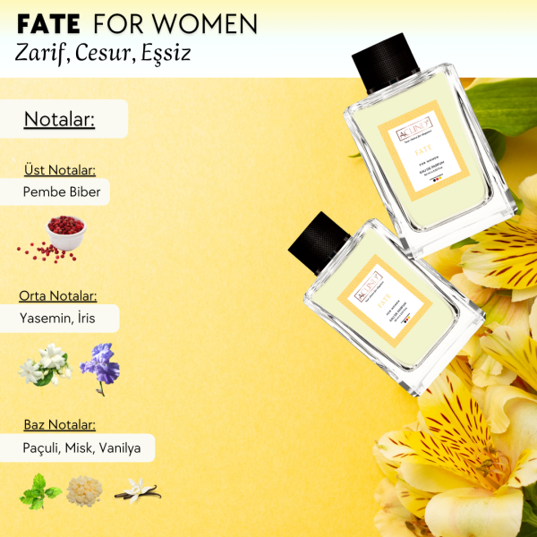 ACLIND® FATE For Women | EAU DE PARFUM | Kadın Parfümü