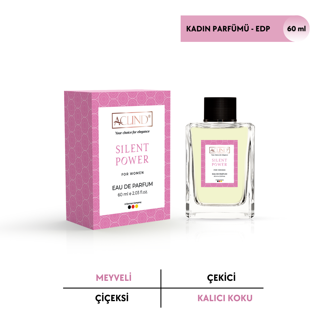 ACLIND® SILENT POWER For Women | EAU DE PARFUM | Kadın Parfümü