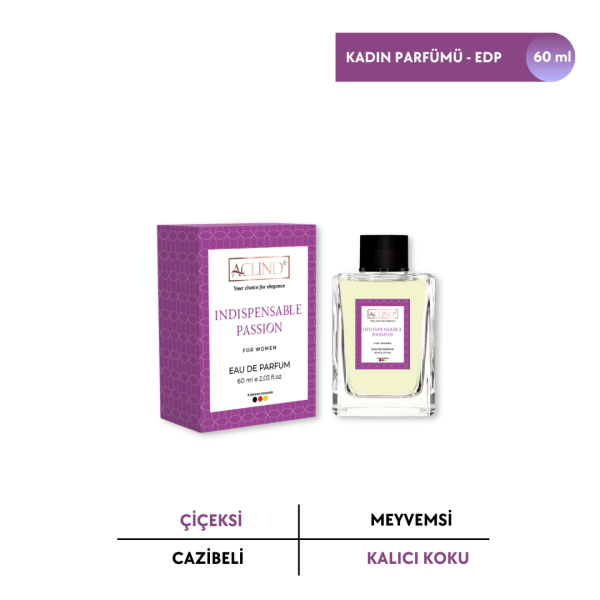 ACLIND® INDISPENSABLE PASSION For Women | EAU DE PARFUM | Kadın Parfümü