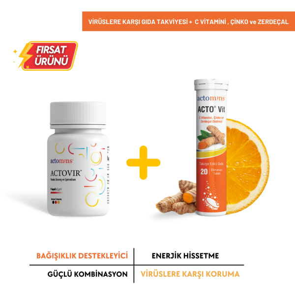 ACTOVIR® Gıda Takviyesi + ACTO® VIT