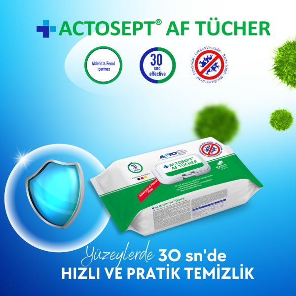 ACTOSEPT® AF TÜCHER Dezenfeksiyon Mendili - Toptan Satış