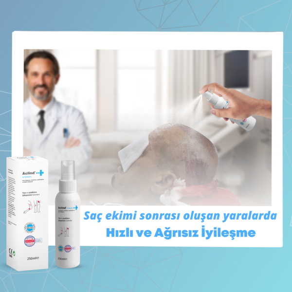 Aclind w Solution 250 ml | Yara İrrigasyon, Temizleme, Nemlendirme ve Bakım Solüsyonu