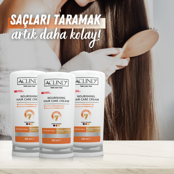 ACLIND® NOURISHING HAIR CARE CREAM | Saç Kremi | Yeni Formül