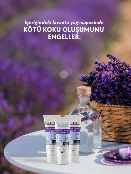 Aclind® Foot Care Cream 75 ML (Ayak Bakım Kremi)