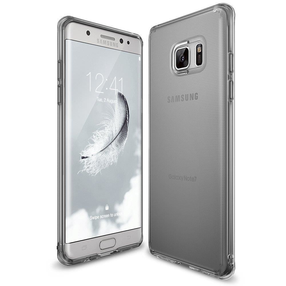 Ringke Air Galaxy Note 7 FE ile Uyumlu Kılıf Smoke Black