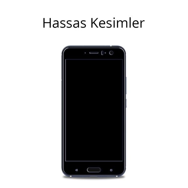 Spigen U11 ile Uyumlu Cam Ekran Koruyucu Full Cover Glass
