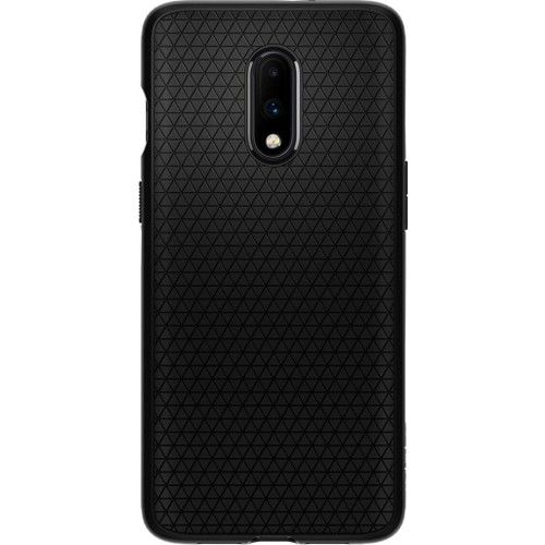 Spigen OnePlus 7 ile Uyumlu Kılıf Liquid Air Matte Black