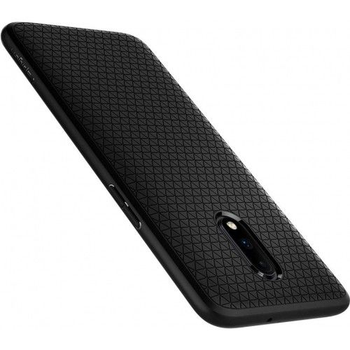 Spigen OnePlus 7 ile Uyumlu Kılıf Liquid Air Matte Black