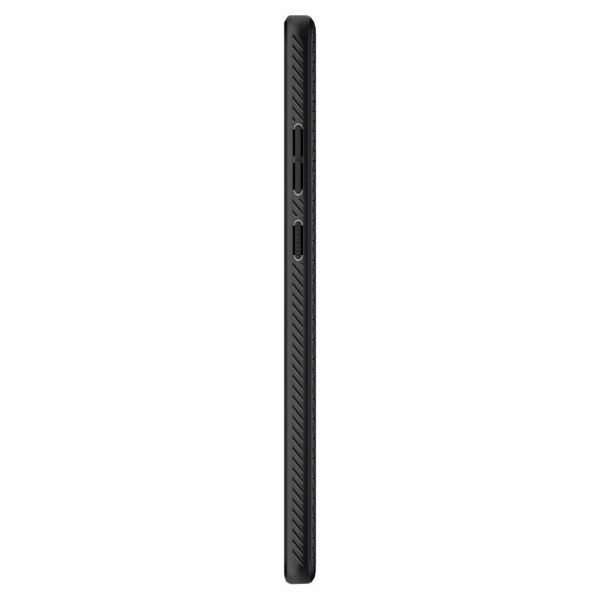Spigen Galaxy Note 20 ile Uyumlu Kılıf Liquid Air Black