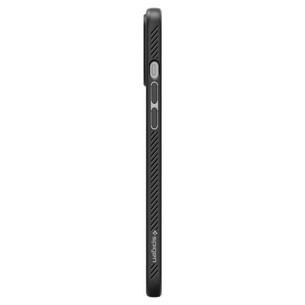 Spigen iPhone 12 / iPhone 12 Pro ile Uyumlu Kılıf Liquid Air Matte Black
