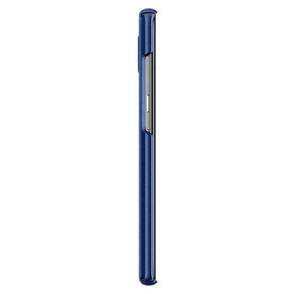 Spigen Galaxy Note 8 ile Uyumlu Kılıf Thin Fit Deep Blue