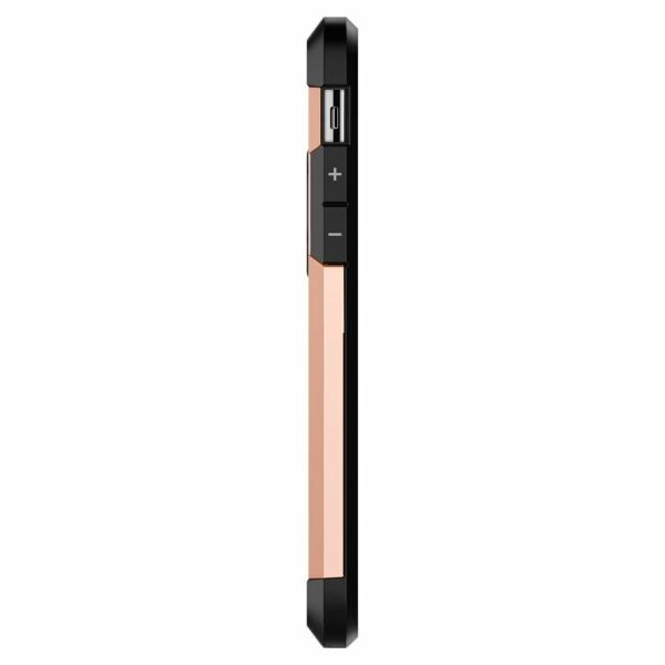 Spigen iPhone X ile Uyumlu Kılıf Tough Armor Blush Gold