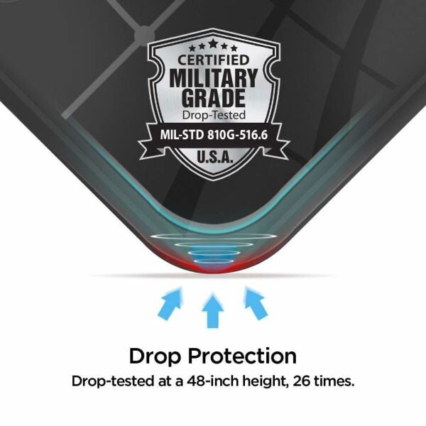 Spigen Mi A3 ile Uyumlu Kılıf Rugged Armor Matte Black