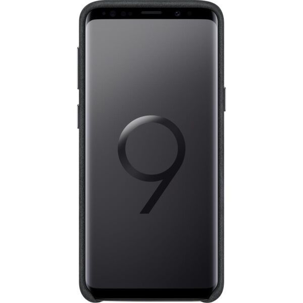 Galaxy S9 ile Uyumlu Alcantara Kılıf Siyah EF-XG960ABEGWW