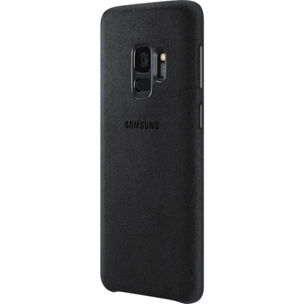 Galaxy S9 ile Uyumlu Alcantara Kılıf Siyah EF-XG960ABEGWW