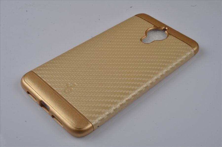 Jopus GM5 Plus ile Uyumlu Silikon Arka Koruma Paneli Gold SK-089