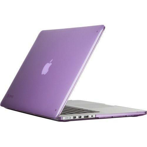 Speck SmartShell Macbook Pro Retina 15'' ile Uyumlu Koruma Kılıf Haze Purple
