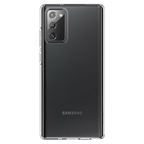 Spigen Galaxy Note 20 ile Uyumlu Kılıf Crystal Flex Crystal Clear (Out)
