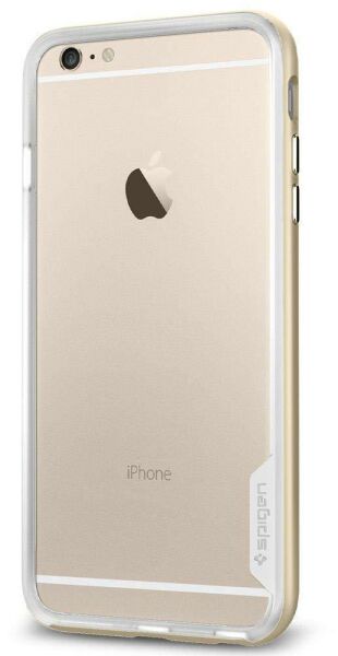 Spigen iPhone 6 Plus ile Uyumlu Kılıf Neo Hybrid EX Champagne Gold