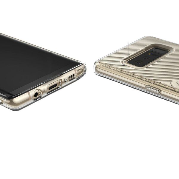 Ringke Bevel Galaxy Note 8 ile Uyumlu KIlıf Crystal Clear