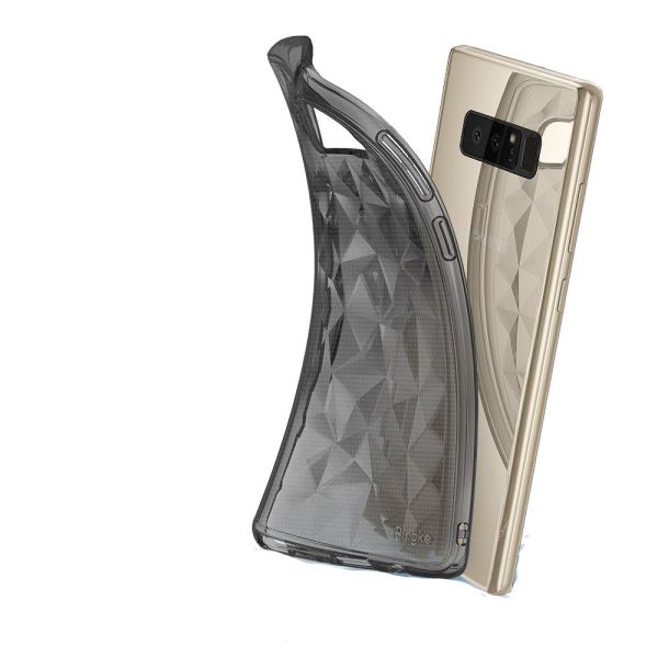 Ringke Air Prism 3D Elmas Yansıması Galaxy Note 8 ile Uyumlu KIlıf Smoke Black