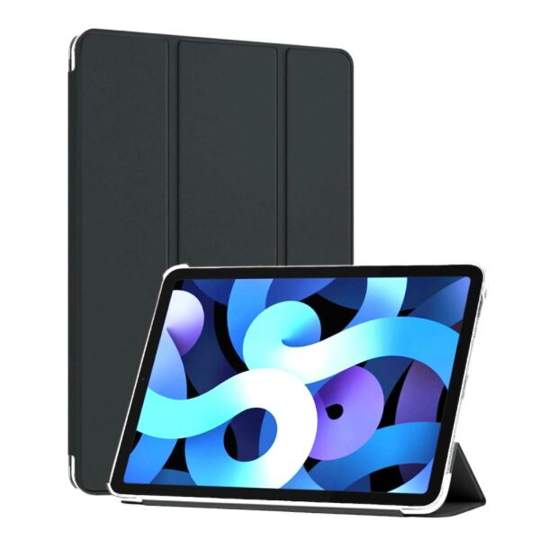 M10 Plus ile Uyumlu Smart Cover Standlı Tablet Kılıfı Siyah TB-X606F