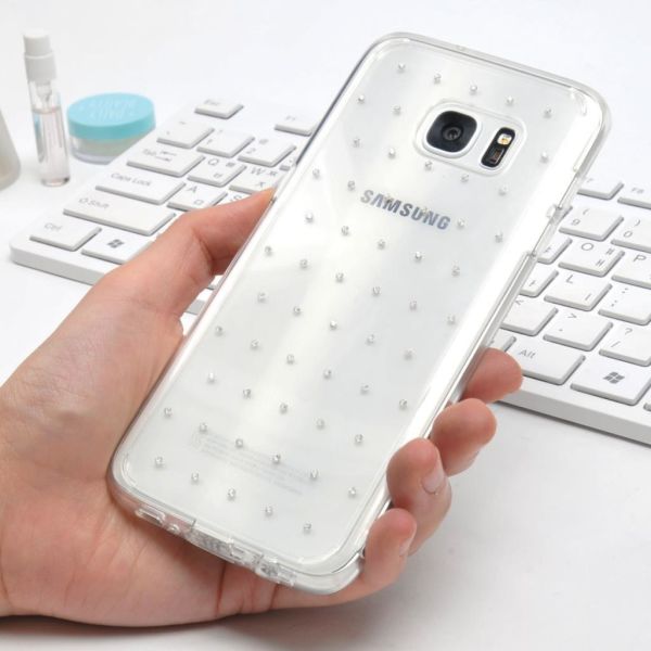 Ringke Noble Fusion Galaxy S7 Edge ile Uyumlu Taşlı Kılıf