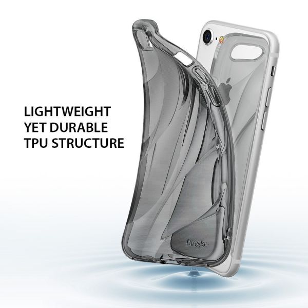 Ringke Flow iPhone 7 ile Uyumlu KIlıf Smoke Black