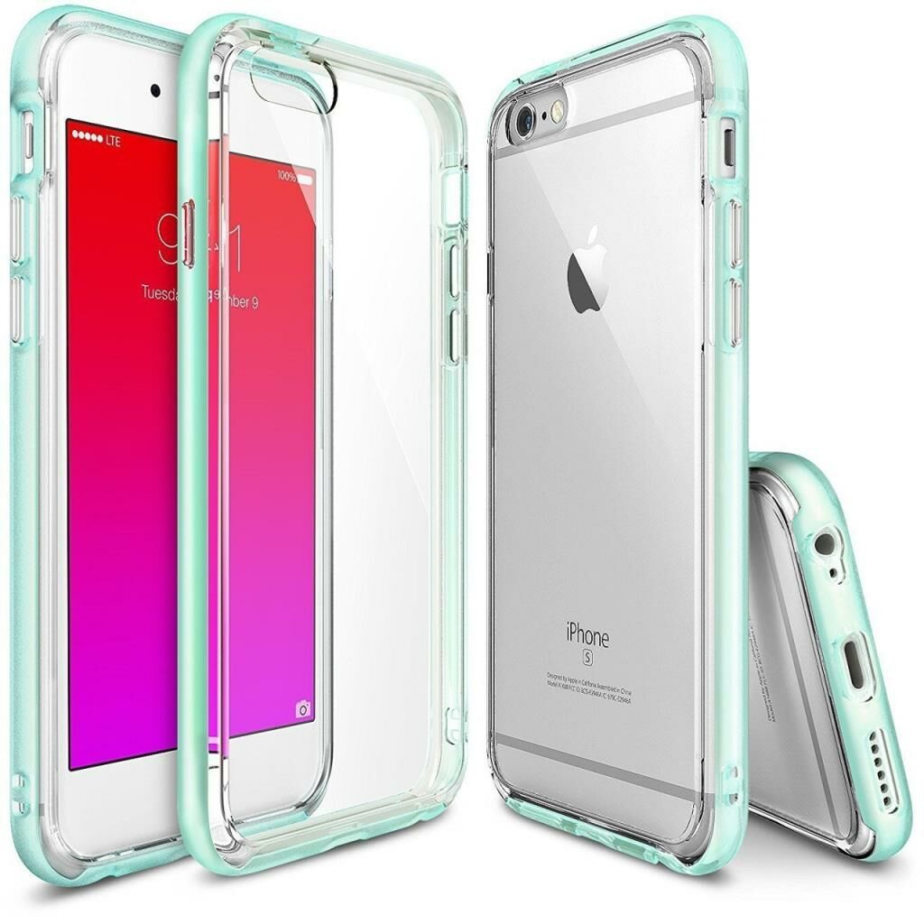 Ringke Frame Frost 6s/ 6 ile Uyumlu Çerçeveli Bumper Kılıf Mint
