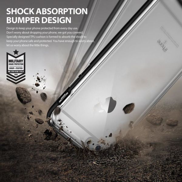 Ringke Frame Frost 6s/ 6 ile Uyumlu Çerçeveli Bumper Kılıf Mint