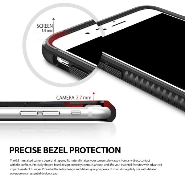 Ringke Max iPhone 7 ile Uyumlu KIlıf Bumblebee