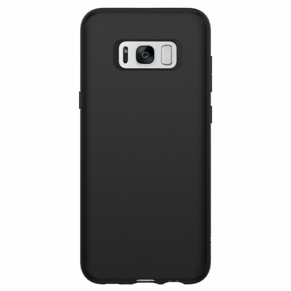 Spigen Galaxy S8 Plus ile Uyumlu Kılıf Liquid Crystal Matte Black