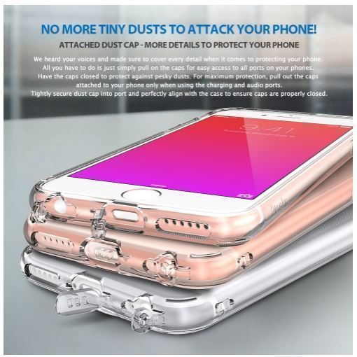 Ringke Air iPhone 6s/ 6 ile Uyumlu KIlıf Rose Gold Ultra Hafif Esnek İnce Renkli Transparan
