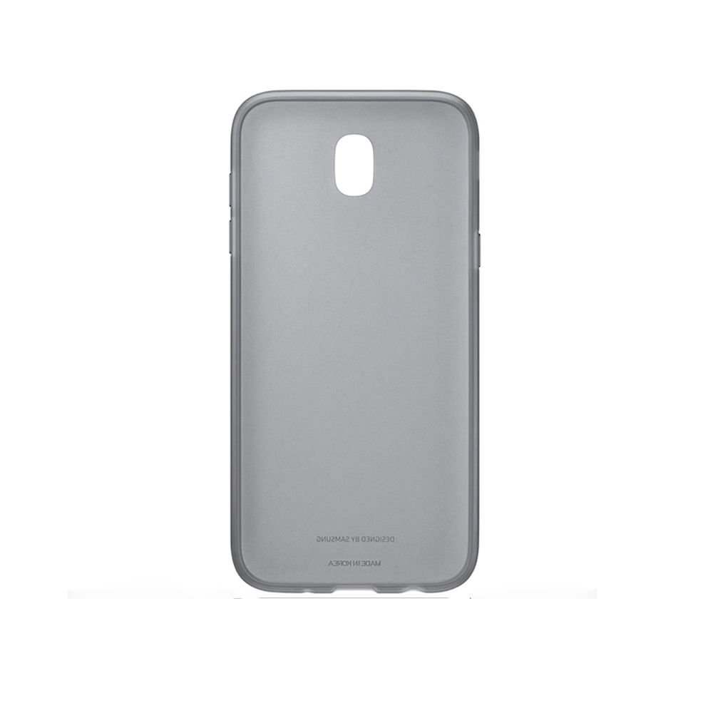 Galaxy J7 2017 ile Uyumlu Jelly Silikon Kılıf Siyah EF-AJ730TBEGWW