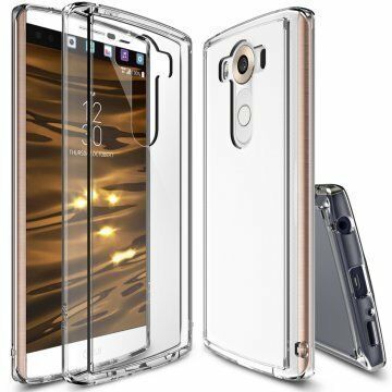 Ringke Fusion V10 ile Uyumlu Kılıf Clear TPU Bumper Extra Darbe Emici