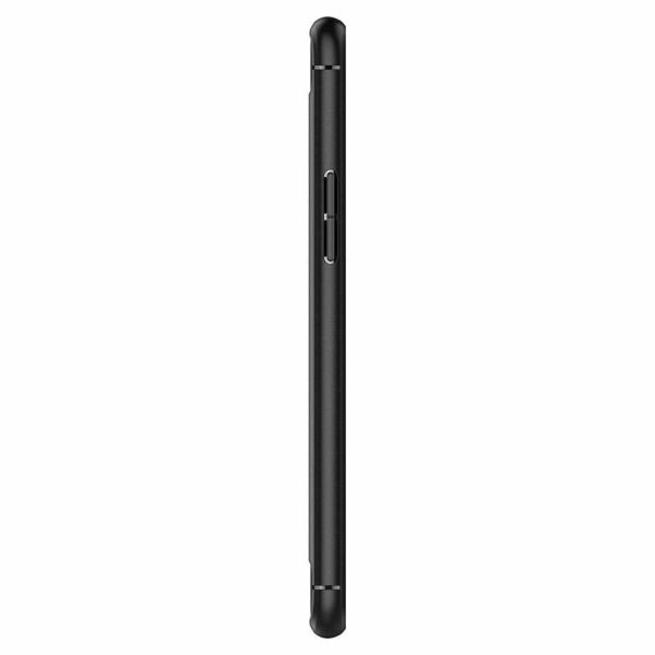 Spigen Galaxy A20s ile Uyumlu Kılıf Rugged Armor Matte Black
