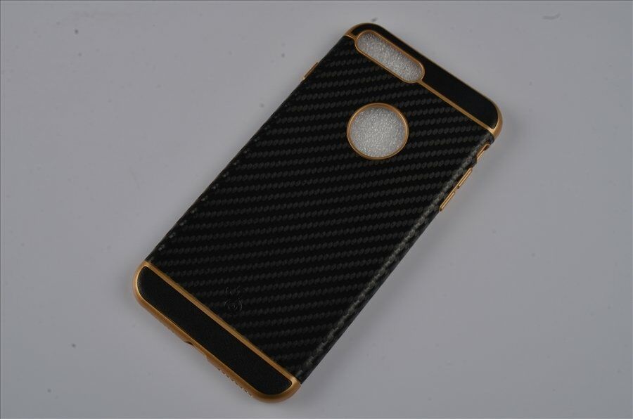 Jopus iPhone 7 Plus ile Uyumlu Silikon Arka Koruma Paneli Siyah SK-089