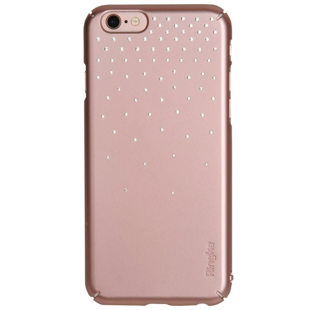 Ringke Noble Slim iPhone 6s Plus/ 6 Plus ile Uyumlu Taşlı Kılıf Rose Gold