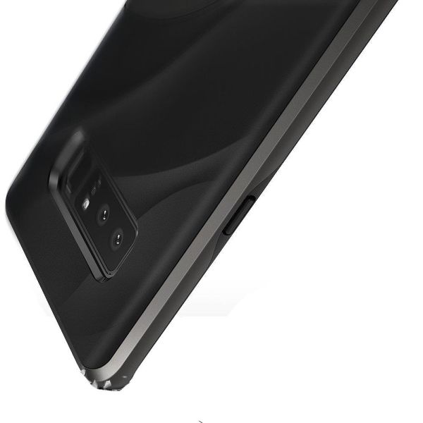 Ringke Wave Galaxy Note 8 ile Uyumlu KIlıf Metallic Chrome