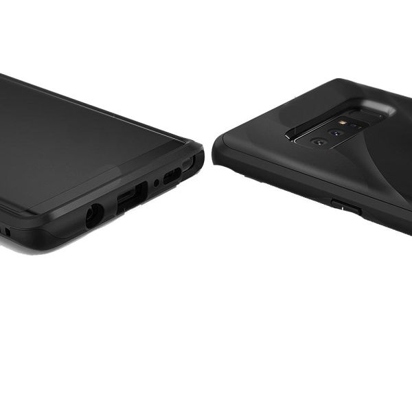 Ringke Wave Galaxy Note 8 ile Uyumlu KIlıf Charcoal Black