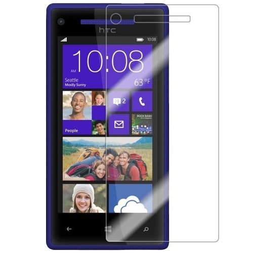Windows Phone 8X ile Uyumlu Ekran Koruyucu (Şeffaf) 4 Adet