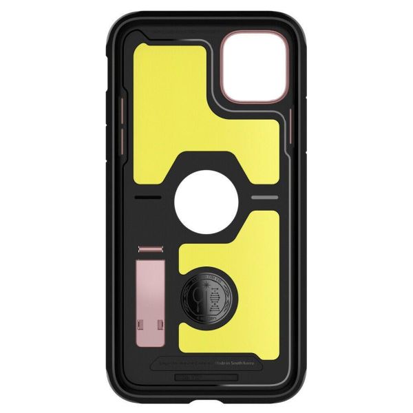 Spigen iPhone 11 Pro Max ile Uyumlu Kılıf Tough Armor XP Rose Gold