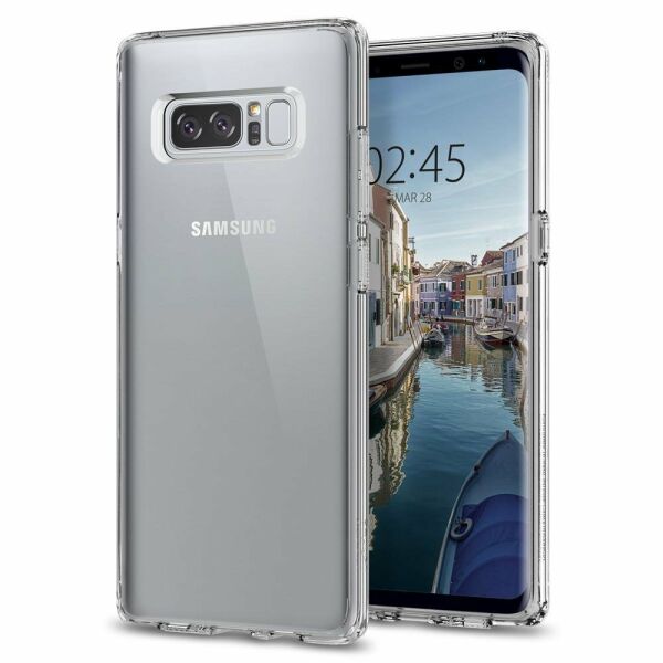 Spigen Galaxy Note 8 ile Uyumlu Kılıf Ultra Hybrid Crystal Clear